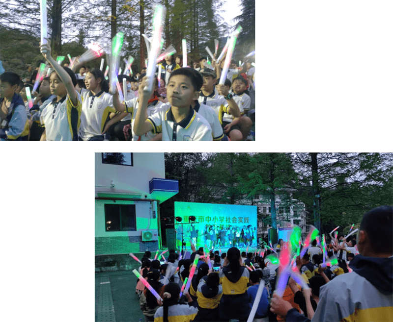 大渡口区花园小学举办"纵趣四面山 红色爱国心"研学实践活动_自然