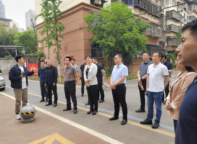 为学习借鉴洛阳市在老旧小区改造,城市更新,城市管理,无障碍城市建设