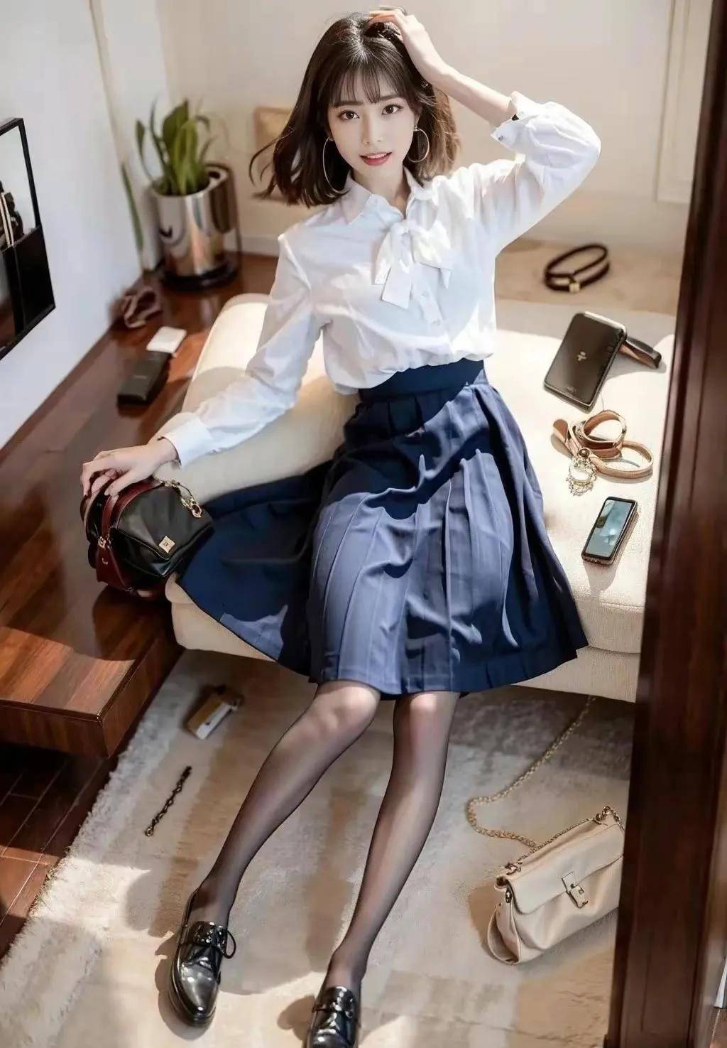 黑丝美腿姐姐_形象_女性_社交