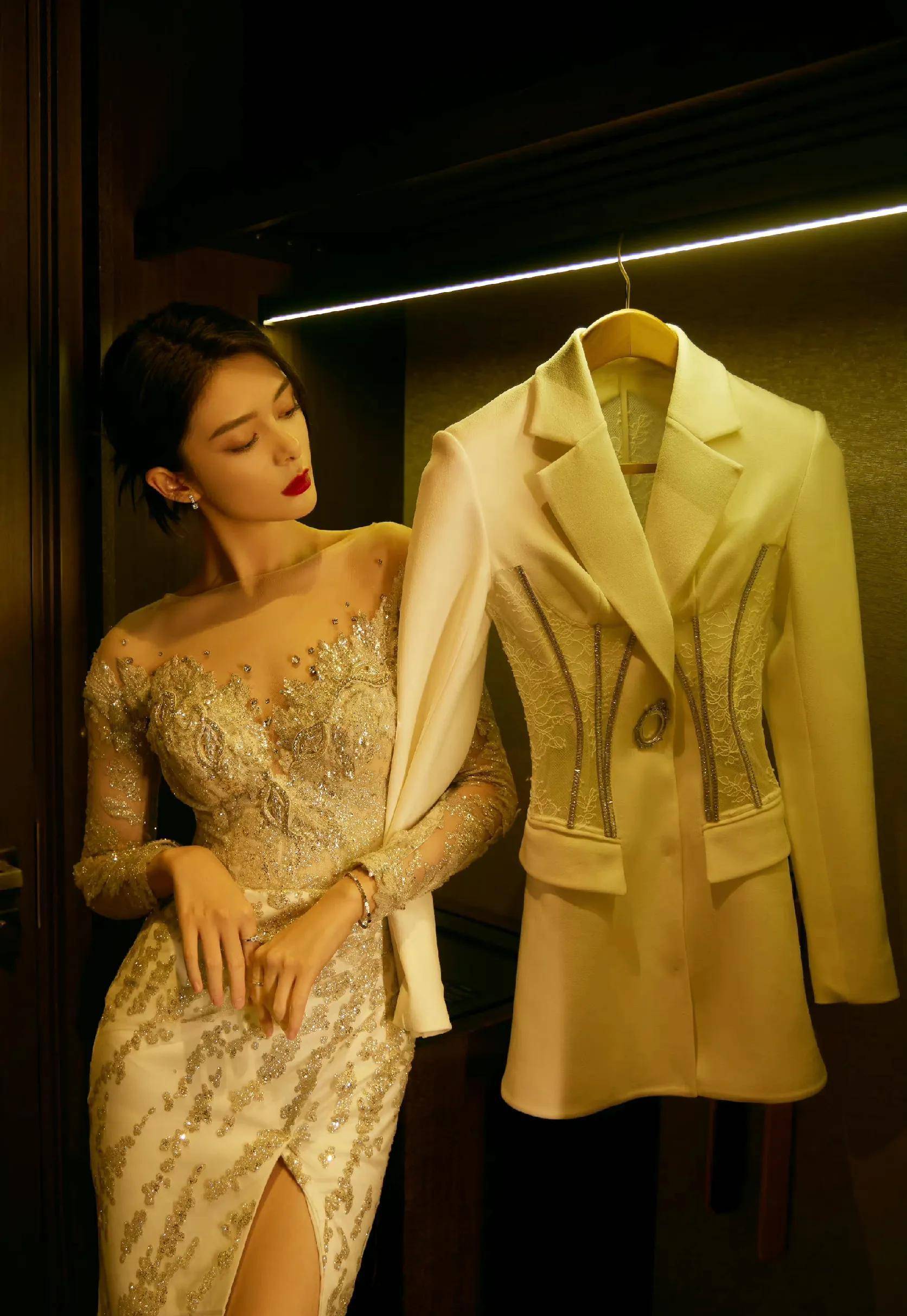 这是哪家的豪门千金归来_长裙_作品_礼服