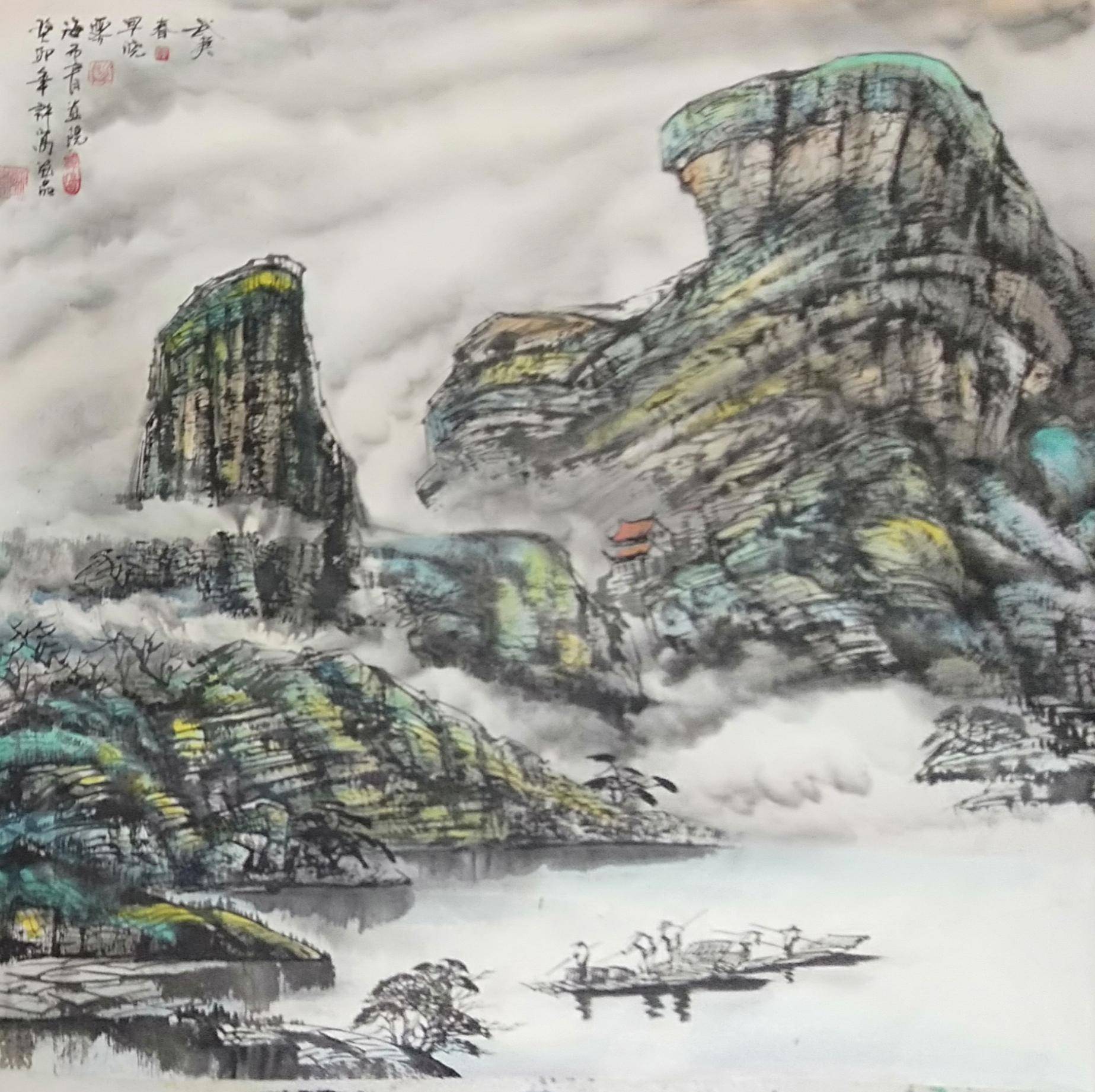 中国武夷山水禅画第一人—许嵩
