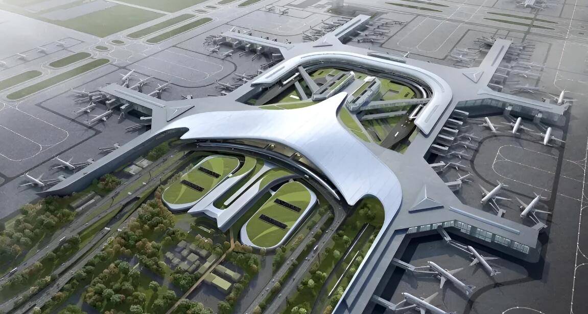 浦东国际机场已在四期扩容,但不是终点,未来或将往海里扩_建设_规划