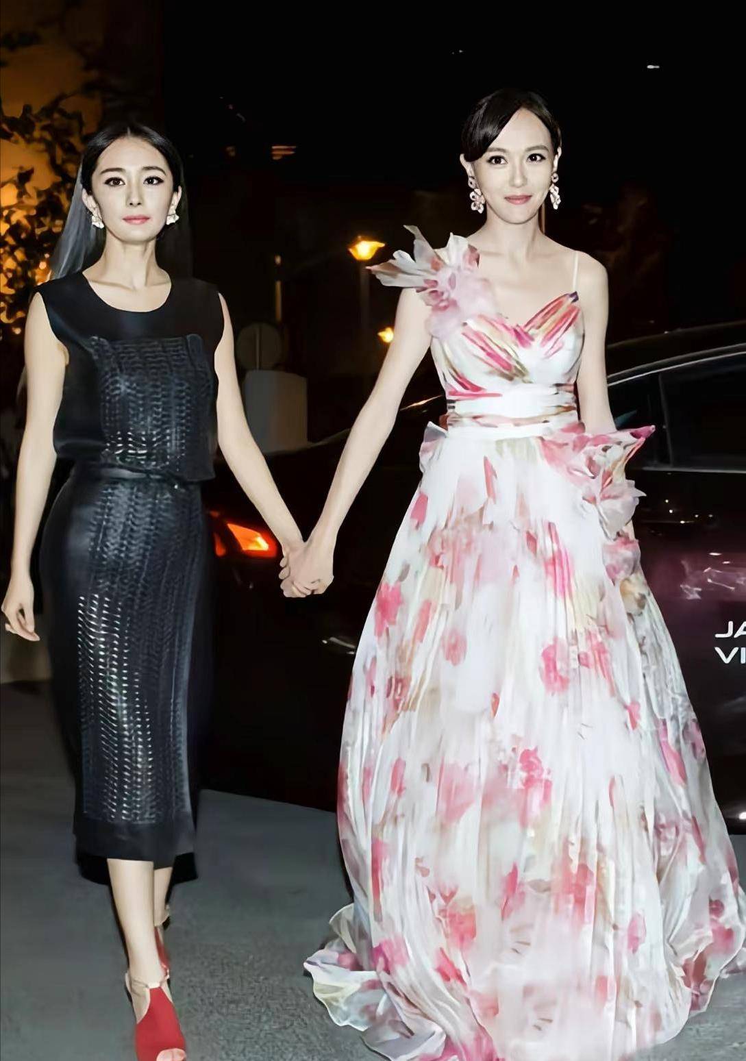 曾经的杨幂唐嫣关系好到,连百度百科都为他们创建了一个新词条"中国好