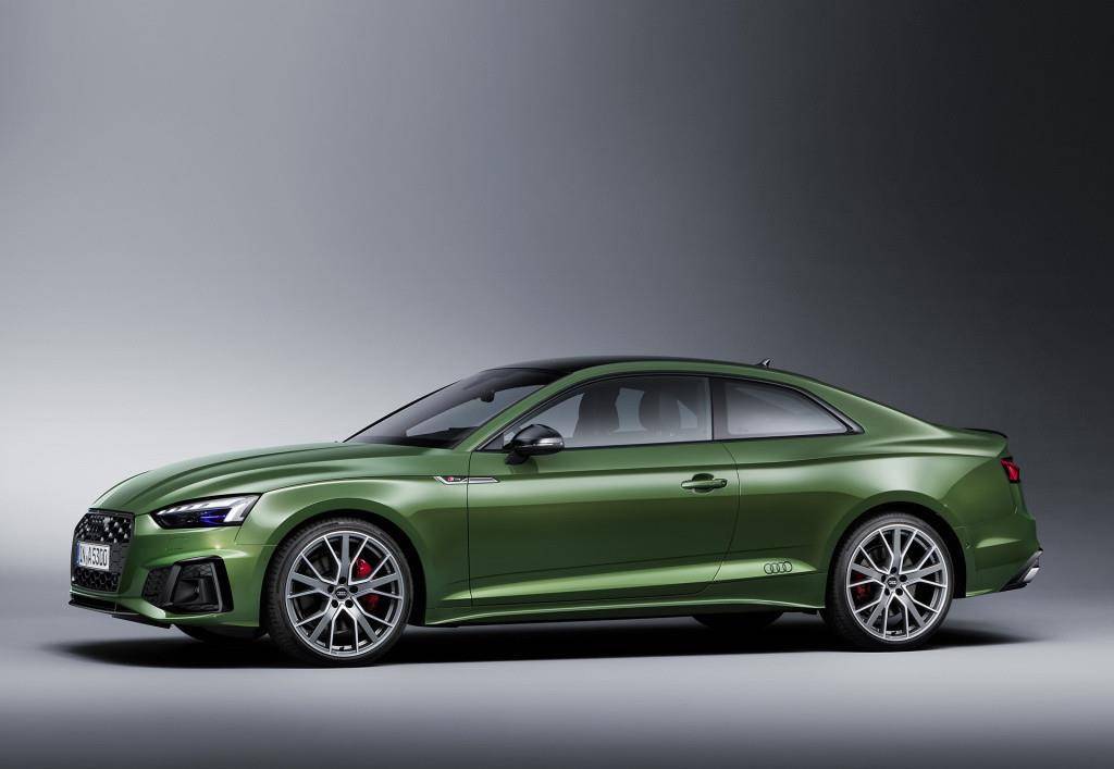 新款奥迪a5官图发布,换装蜂窝风格的黑色进气格栅,运动感提升_搜狐