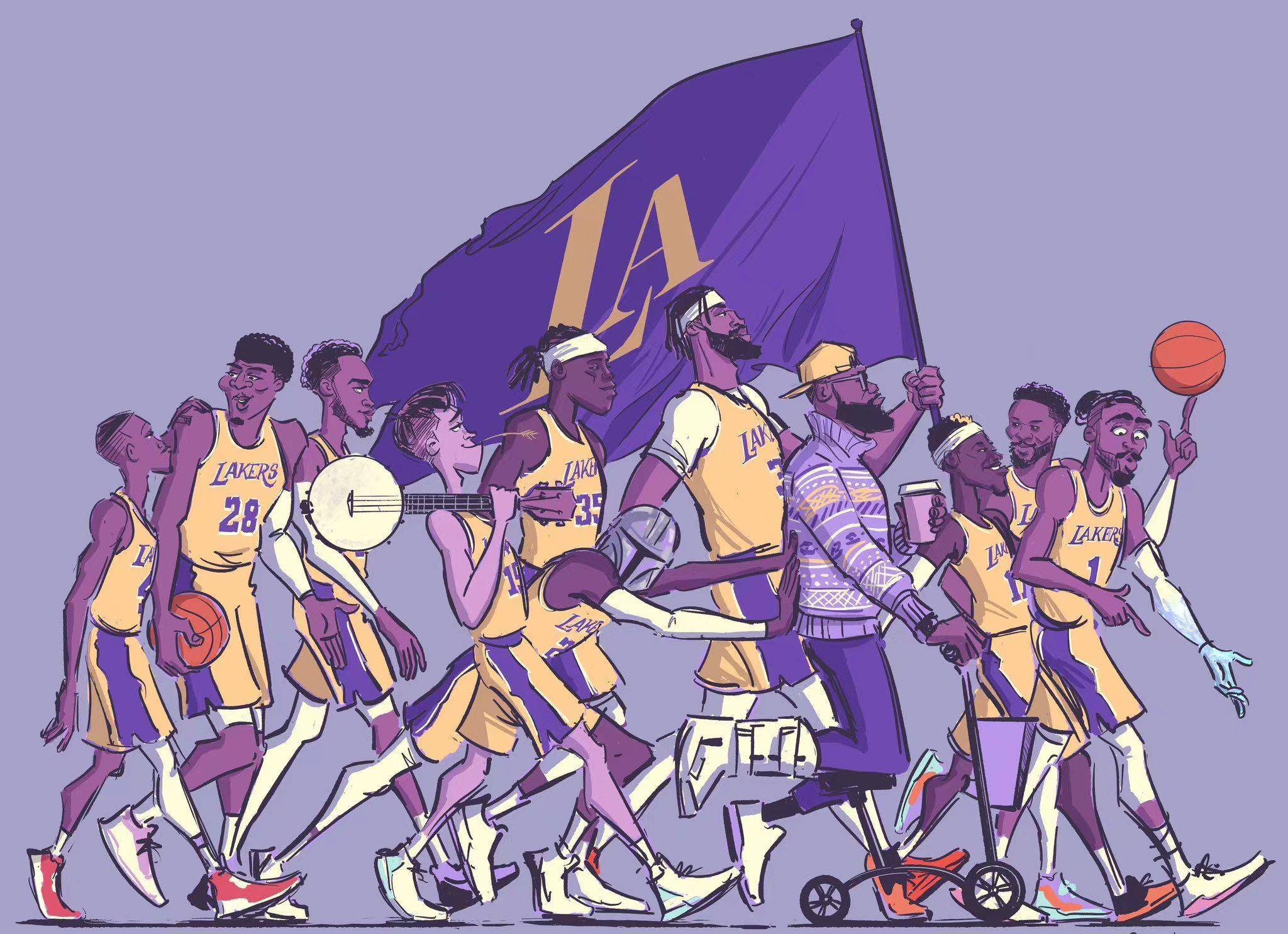 亲口承认,愿留在湖人!感恩詹姆斯放权,拿多大合同看你的能耐!