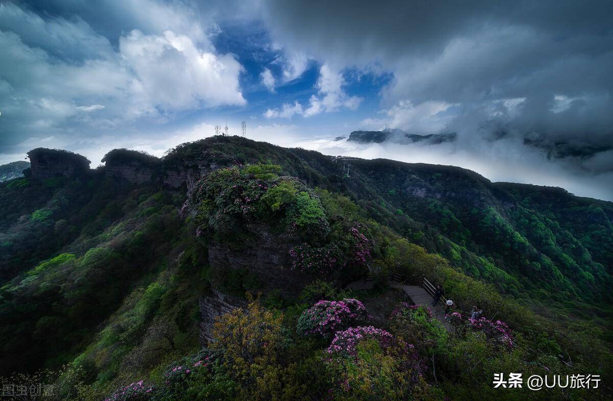 中国红叶第一山,四川巴中光雾山的十大景观_雾凇_燕岭_仓山