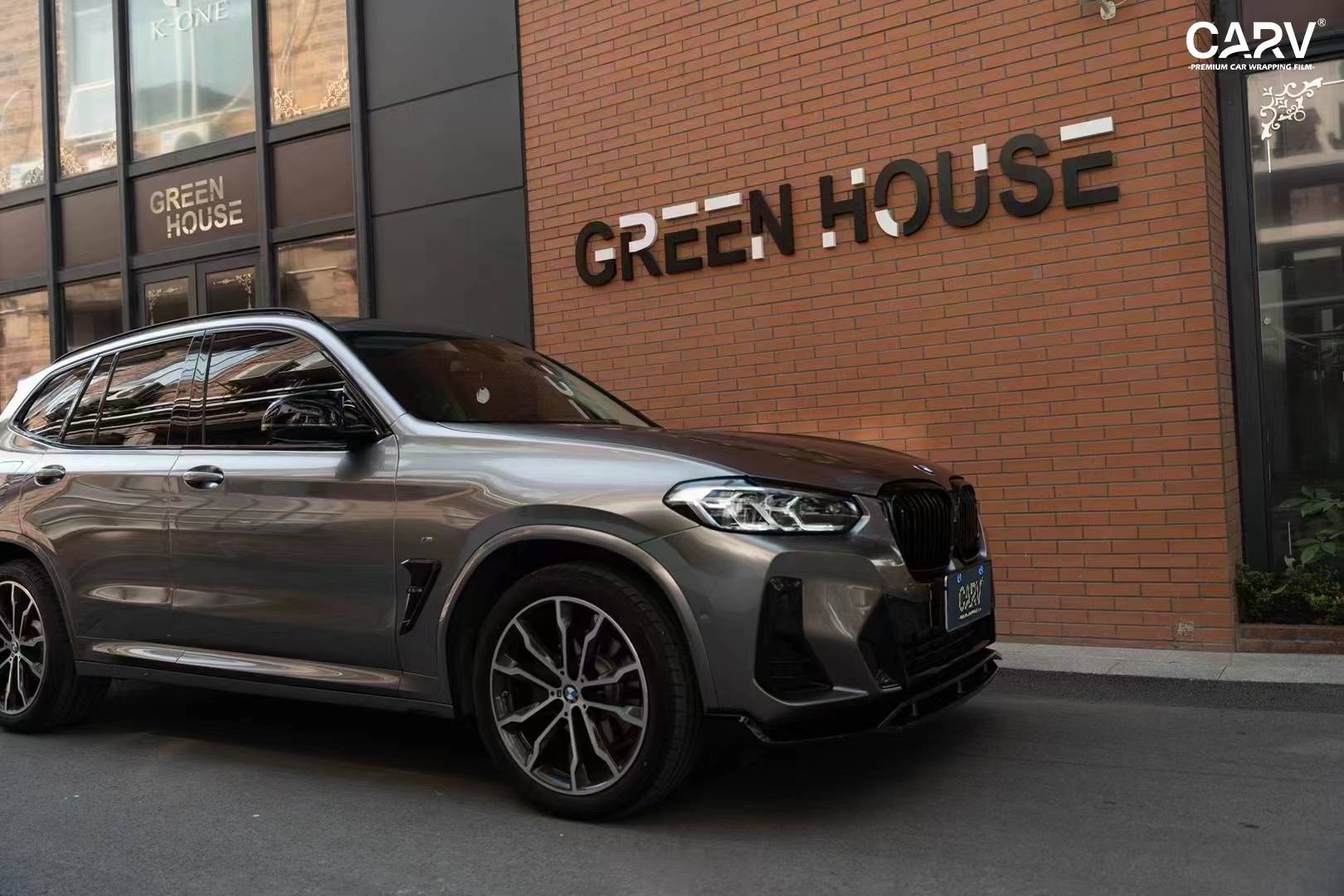 宝马x5卡孚改色膜白金液态金属银,断货王颜色上线_搜狐汽车_搜狐网