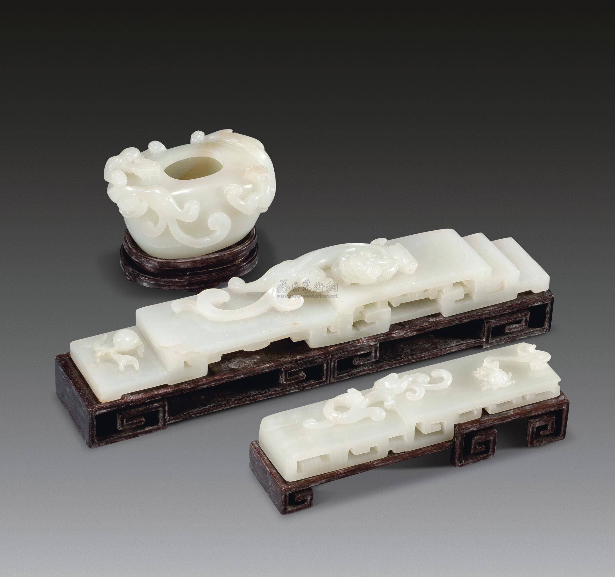 北京翰海2023秋拍征集:文房雅玩的鼎盛时期——清代墨床_白玉墨_藏品