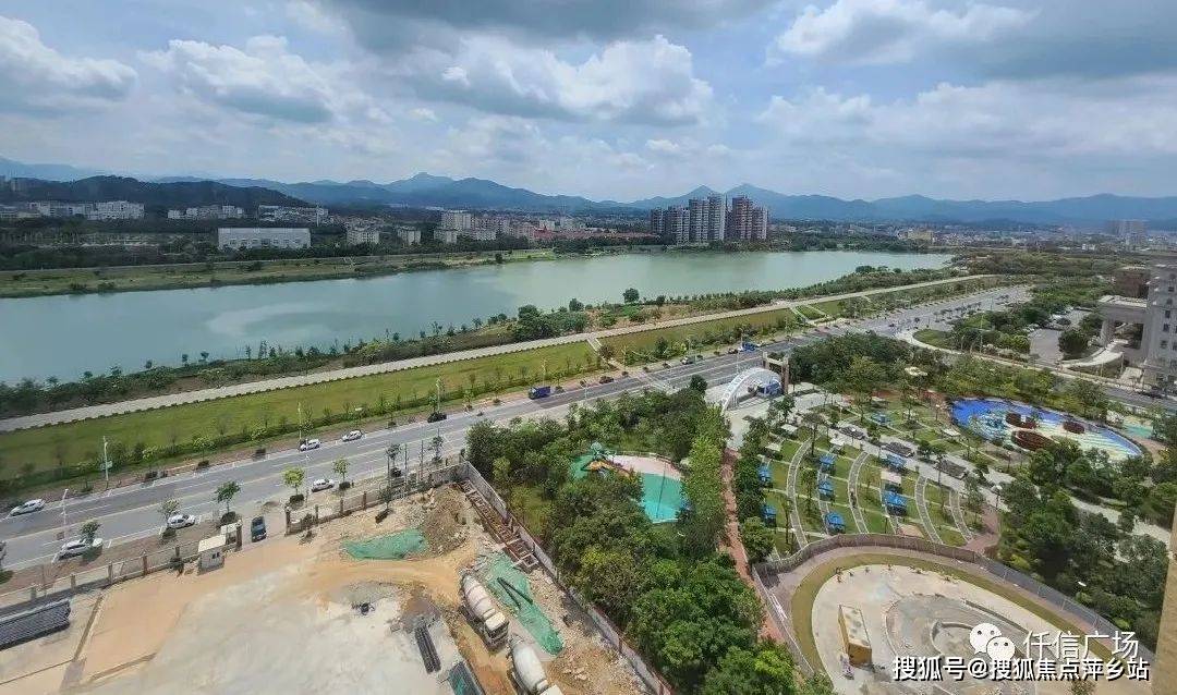 儿童公园,从化图书馆,河滨公园,河堤广场,从化大桥,迎宾