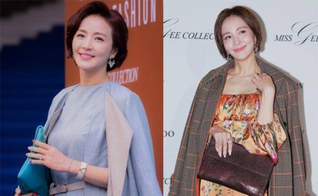 "金珠"49岁了,开始演妈妈的尹海英,被第二任丈夫又宠成了公主_时候