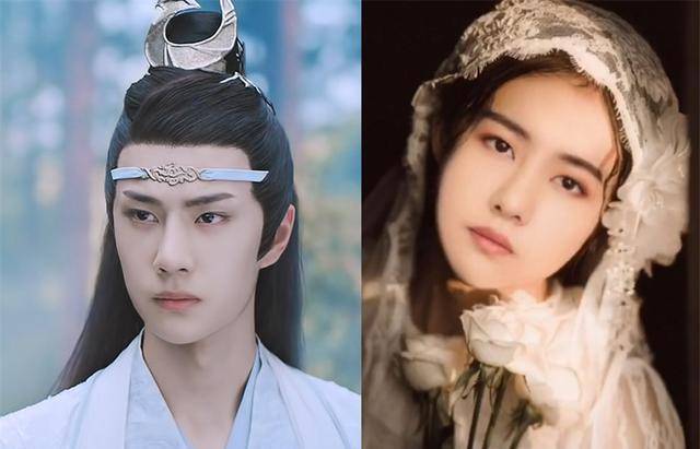 大神把王一博p成女孩,结果太惊艳,网友:最后一张绝了!_肖战_女装_佳人