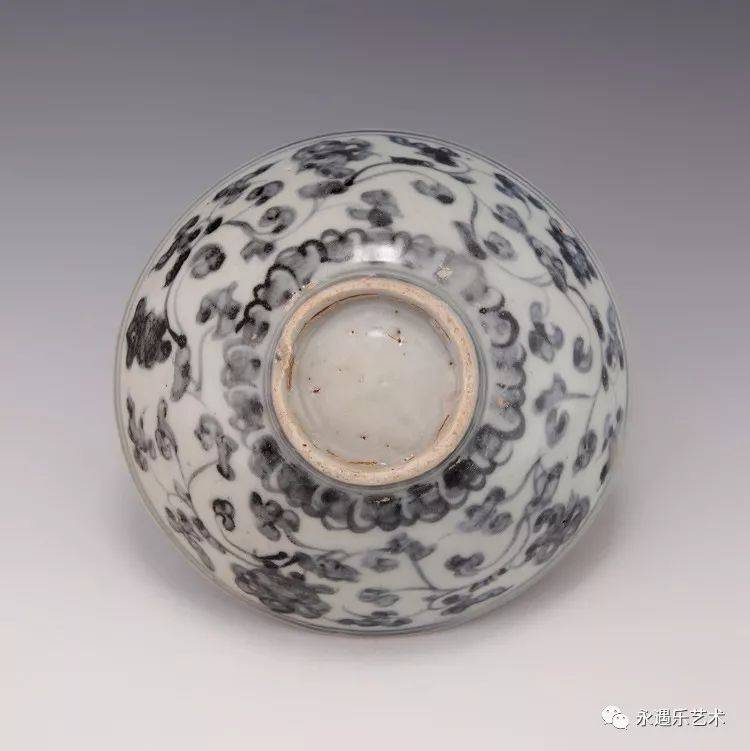 明代民窑青花碗赏析_石子青_图案_云气