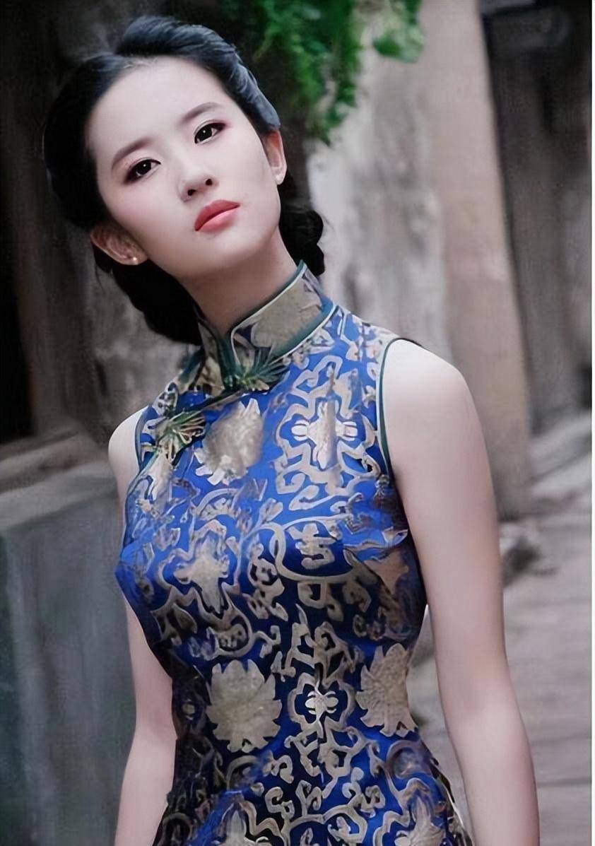 1刘亦菲说说哪位女星穿旗袍好看