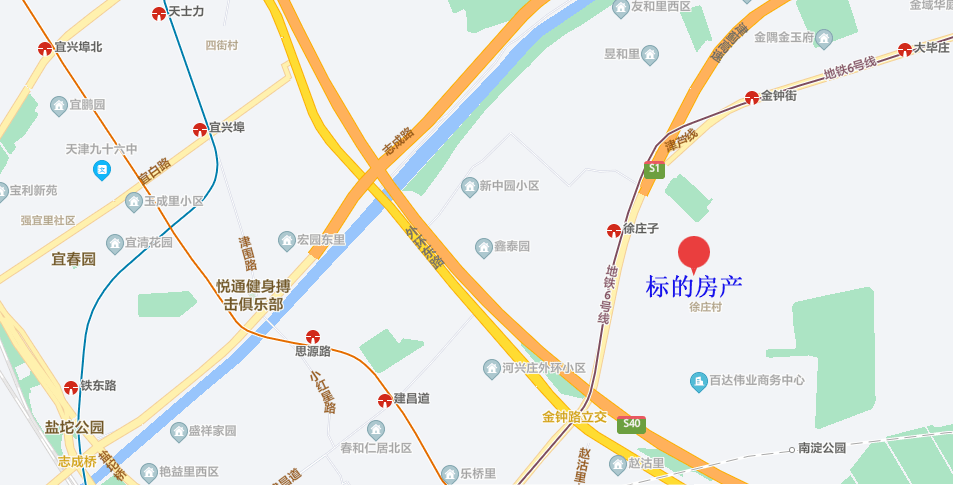 东丽区金钟街地图图片