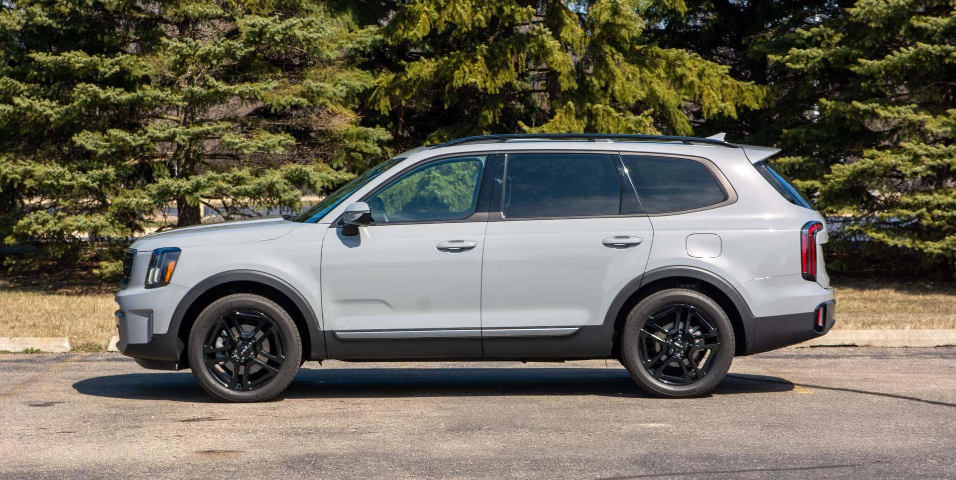 尺寸大设计个性,2023款起亚telluride大量实拍图发布_搜狐汽车_搜狐网