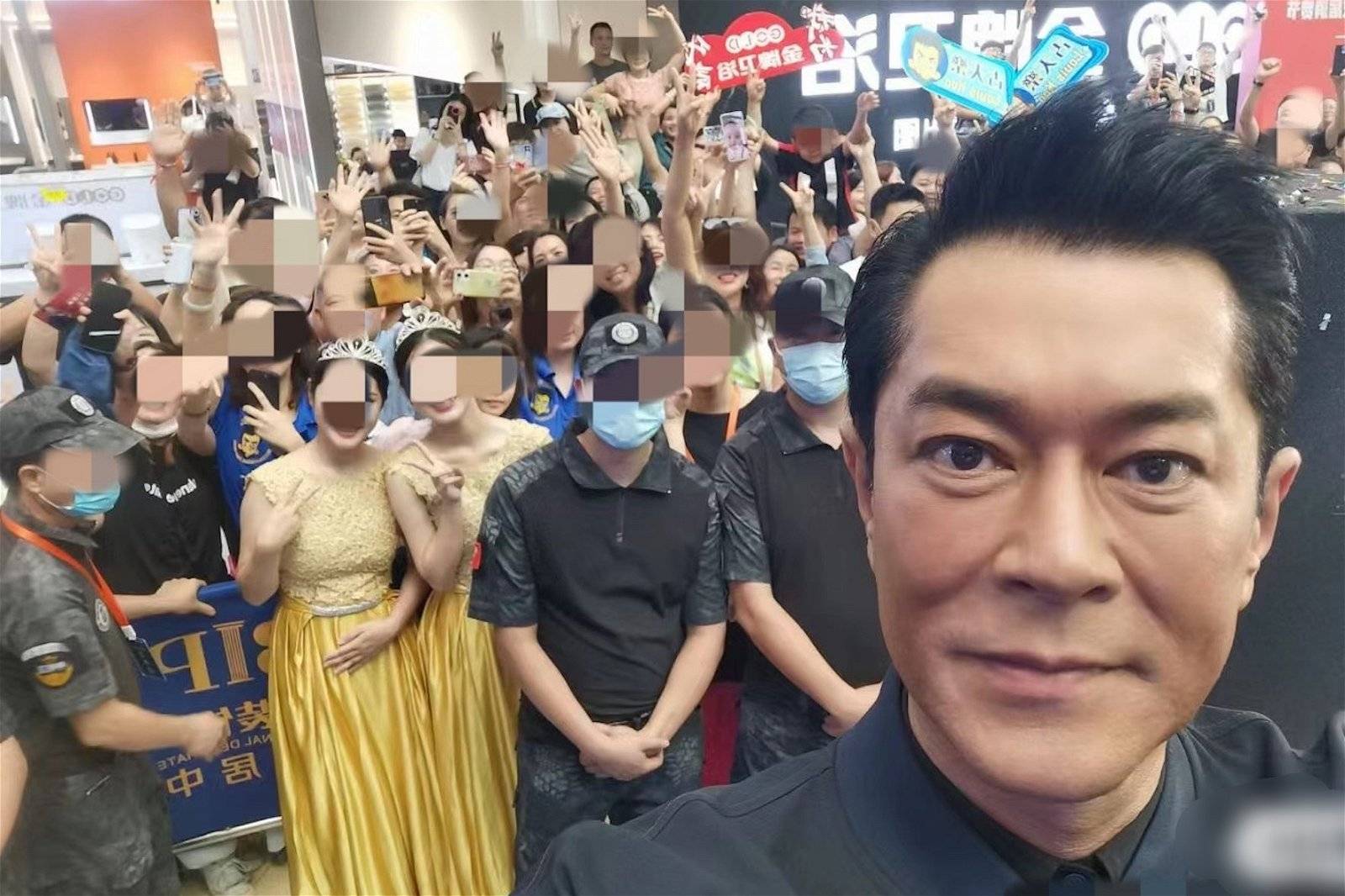 52岁古天乐近照曝光真实状态 获激赞神颜"侧面太帅"_古仔_美颜_活动