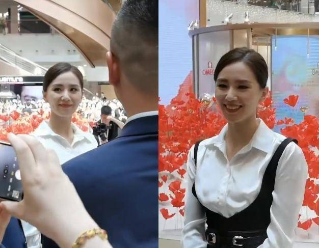 活动男粉众多,生图脸超小,路人镜头还原真实"蚂蚁腰"_女明星_品牌