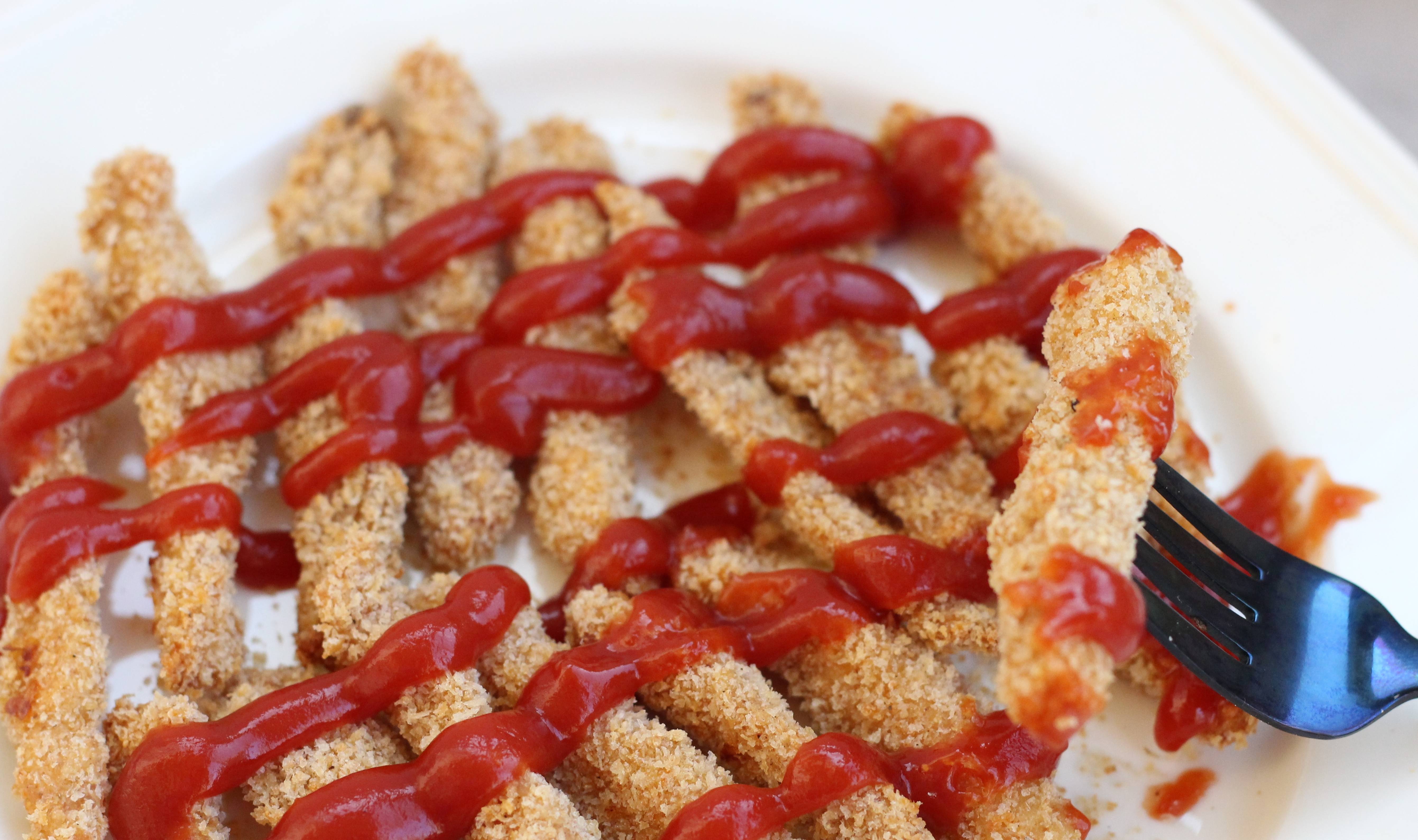 不用油炸一样可以吃到好吃的鸡柳_孩子_烤箱_人体