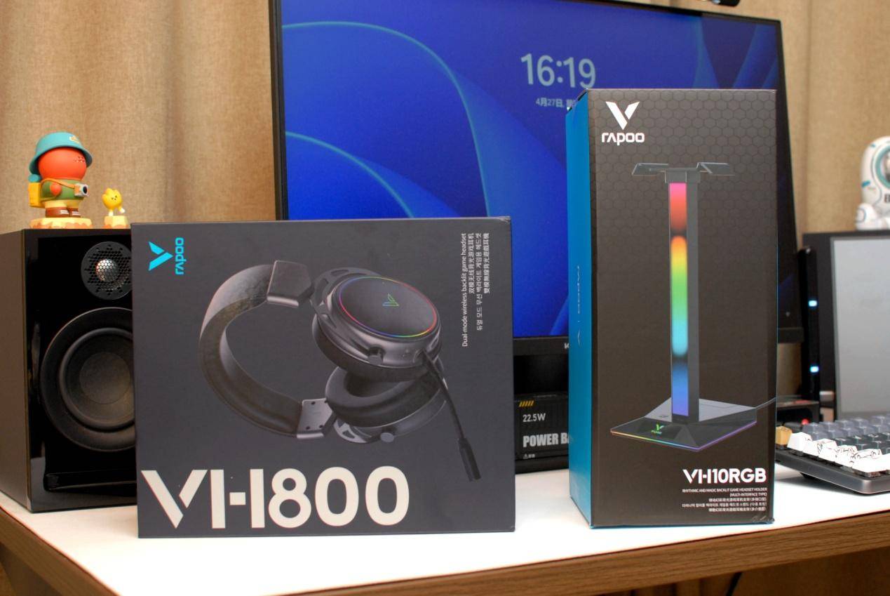 游戏耳机选什么,双音腔RGB雷柏VH800游戏耳机,给你制霸的理由