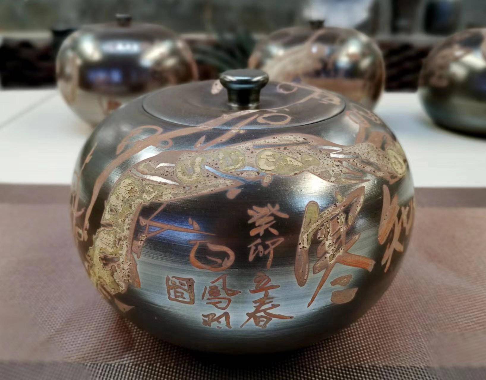 遇见,透出结晶的美——谷凤羽滇瓦斑砂陶艺_云南_陶瓷_作品