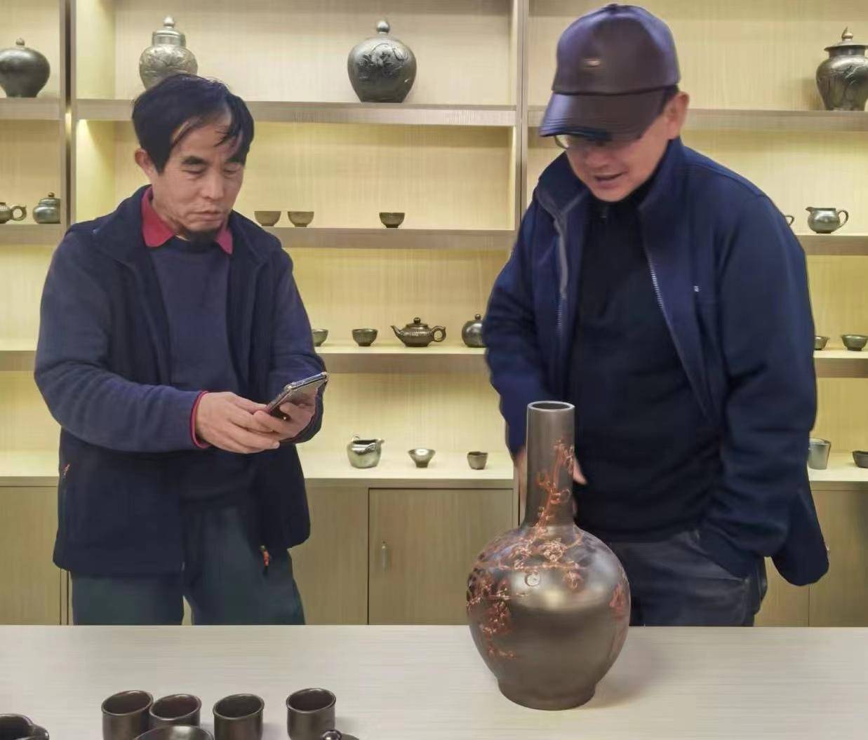 遇见,透出结晶的美——谷凤羽滇瓦斑砂陶艺_云南_陶瓷_作品