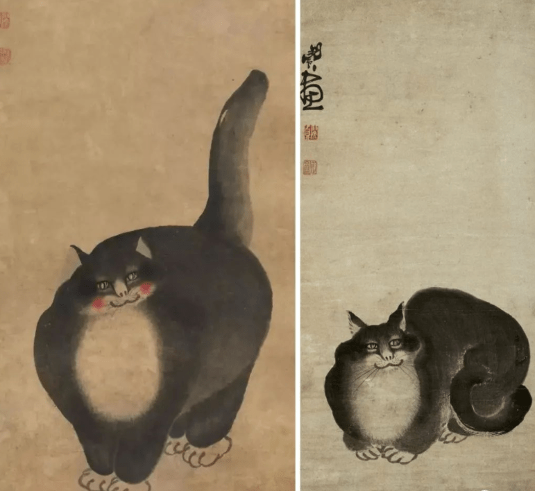 扬州八怪闵贞一生画过七只猫,看罢他的猫画,明白一个人生的道理_作品