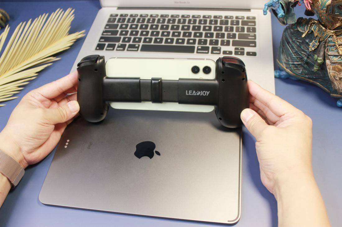 机械按键,手感出色,苹果专用的游戏手柄LEADJOY M1B