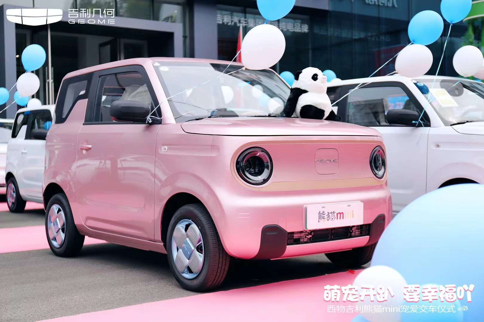 吉利熊猫mini宠爱交车