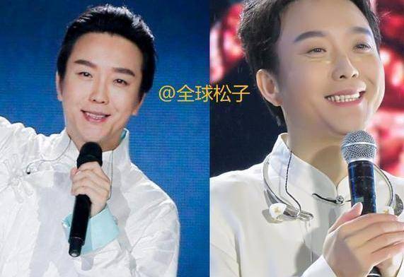 41岁李玉刚近照,胖出双下巴失去美感,脸颊赘肉发福太明显_美女_造型