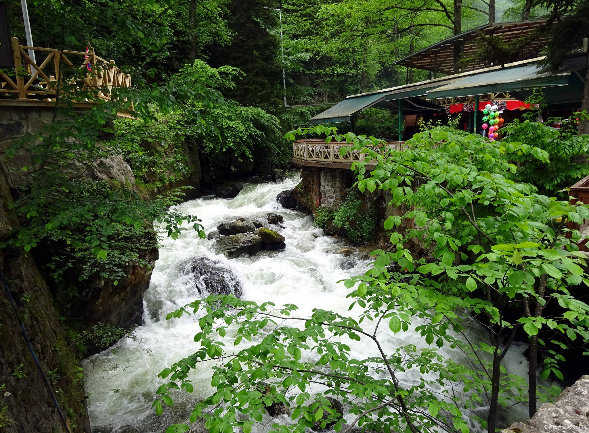 重渡沟风景区照片图片