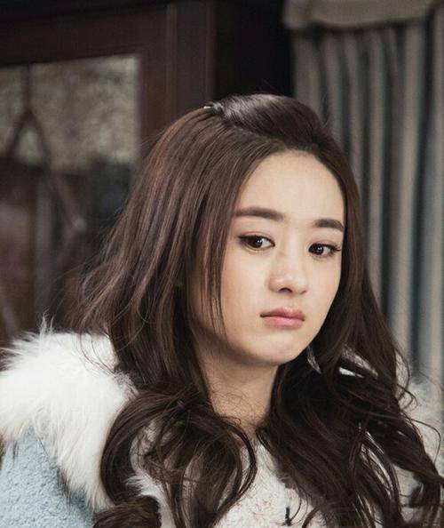 angelababy,你还要披头发演戏多久?_造型_大学生_什么