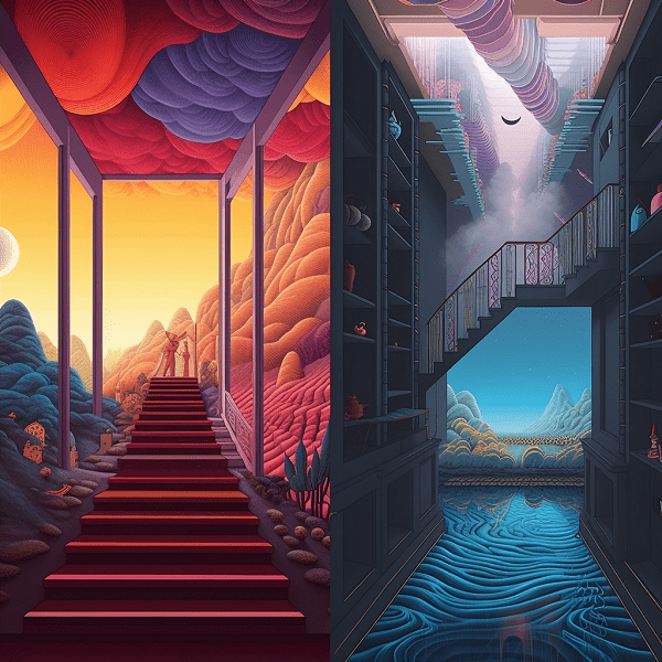 米塔教育原画培训小老师:多重构图的创作技巧_色彩_画面_视角