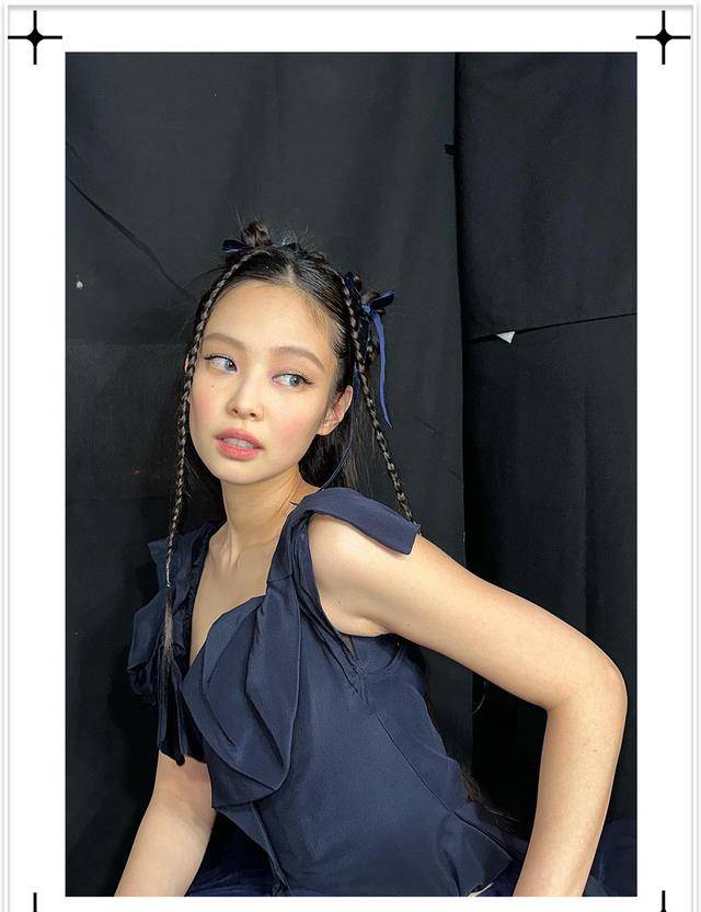 换上jennie的同款编发后,彻底"野"上头了_刘海和_发型_公主