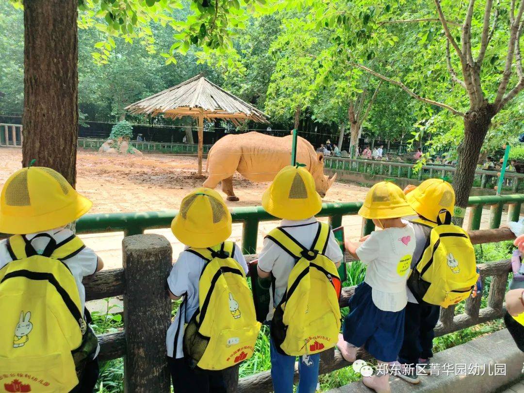 童心萌动 盛宠六一—郑州市郑东新区菁华园幼儿园六一研学活动_动物园