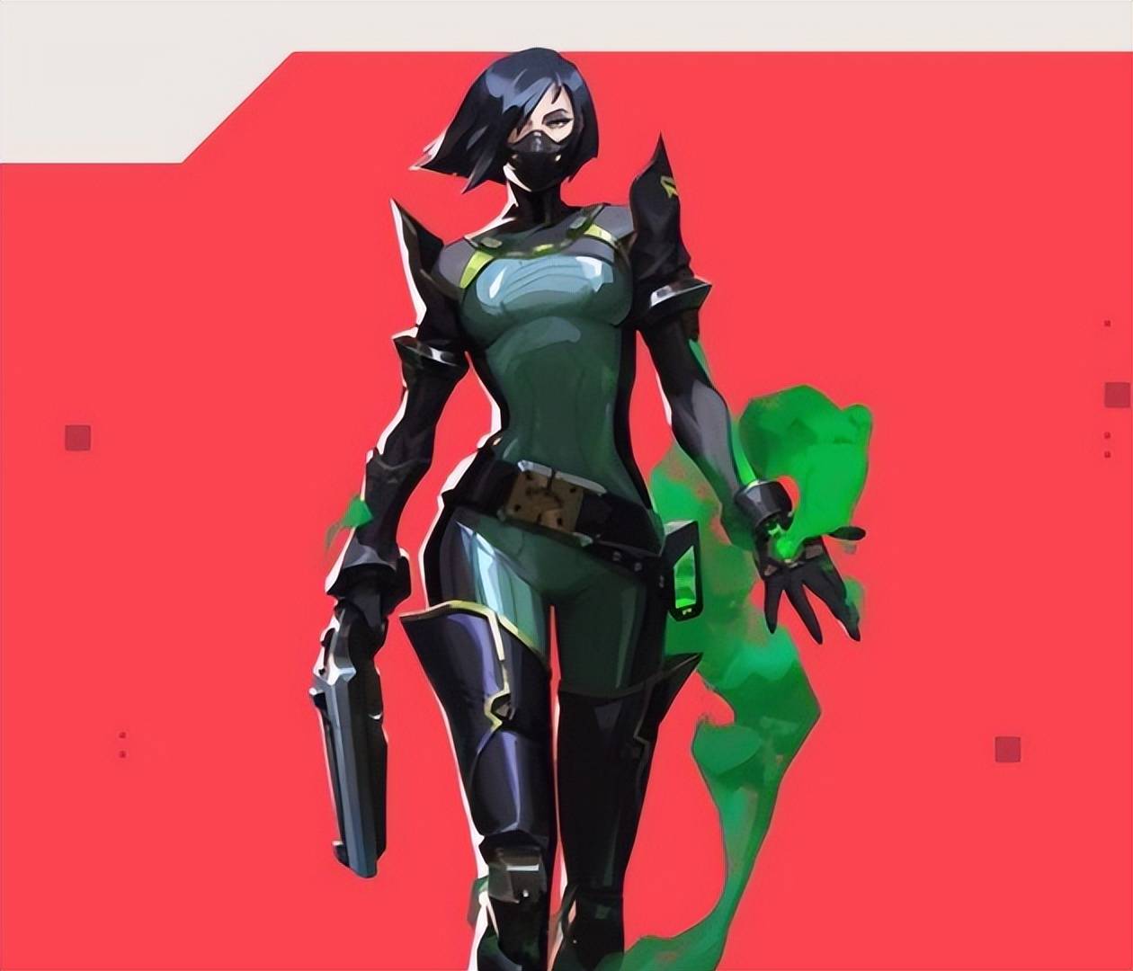 q技能是毒雾,丢一个瓦斯弹罐,再次释放技能就可消耗燃料制造毒雾云,而