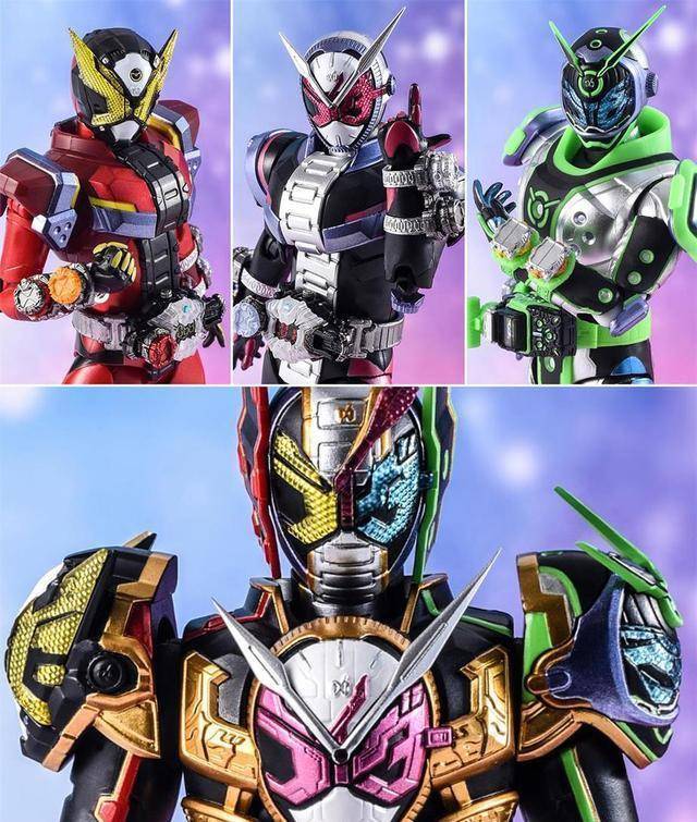 假面骑士时王三阶shf手办新官图公开骗氪能力太差财团b急眼了_武器