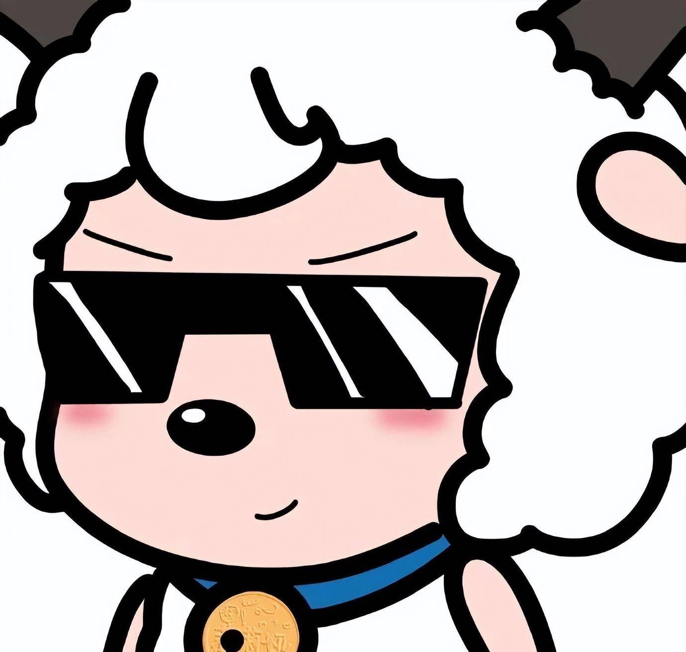 最酷拽的小羊小狼们我们就是峡谷里喜羊羊与灰太狼墨镜系列喜欢看你