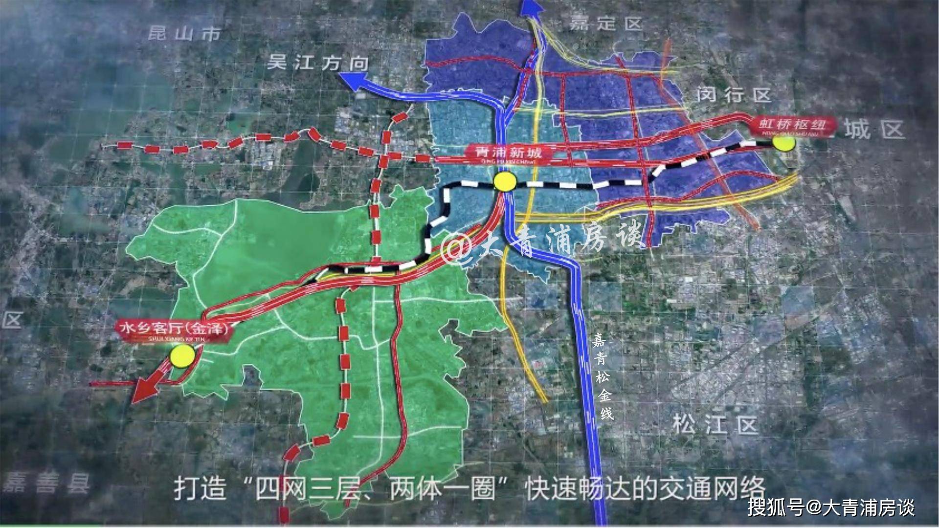 嘉青松金线最新消息来了,青浦辖区方案梳理_白鹤镇_规划_嘉定区