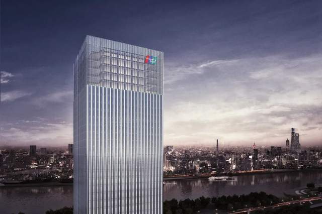 中国银联业务运营中心即将竣工,黄埔江畔再添新地标_gmp_creatar