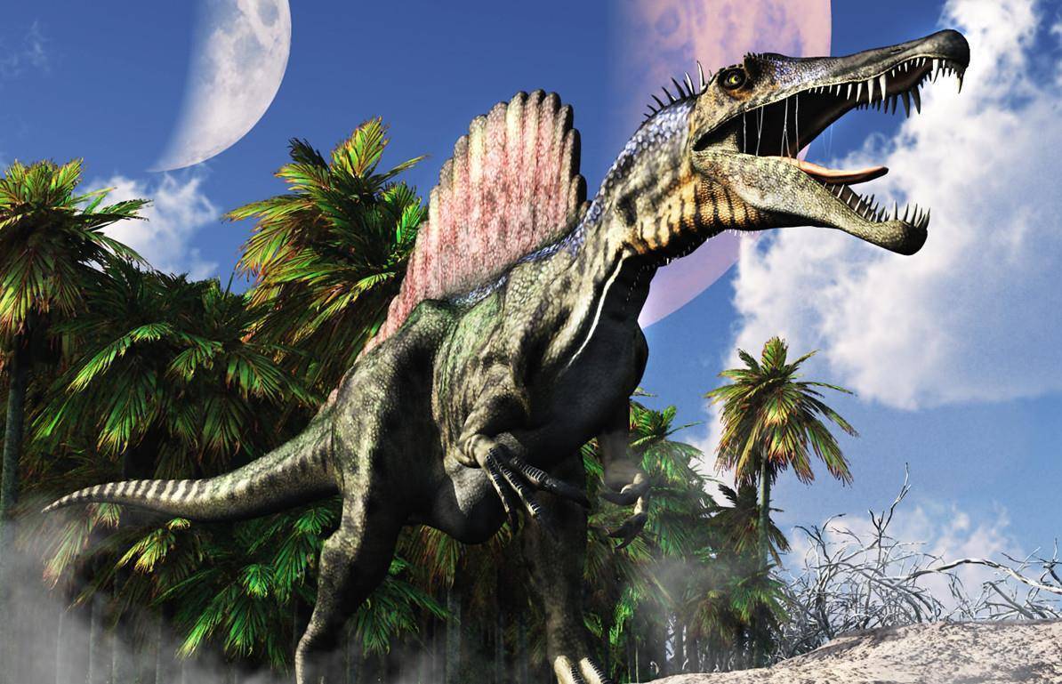 棘龙和帝鳄,普鲁斯鳄等史前巨鳄,哪个更强悍些?_龙的_恐龙_生活