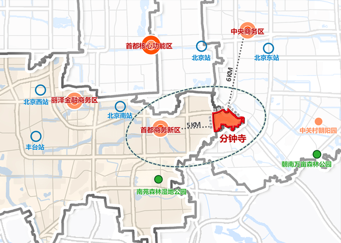 东南三环商务新地标 分钟寺最新规划出炉|城市配套_街区_区域_设施