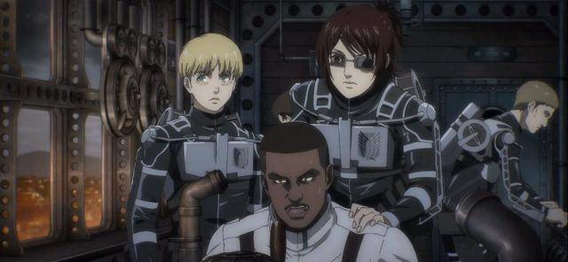 头发变短眼神更加坚定,看起来更像男子汉了_艾伦_变化_马莱