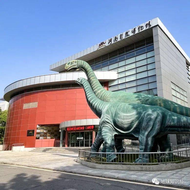 河南省地质博物馆正式更名为河南自然博物馆,并向社会展示"中华贝贝龙