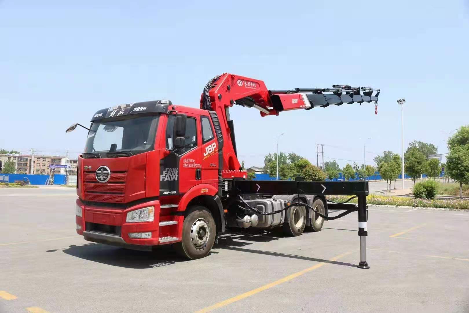 解放牵引头30吨折臂随车吊厂家技术参数_搜狐汽车_搜狐网