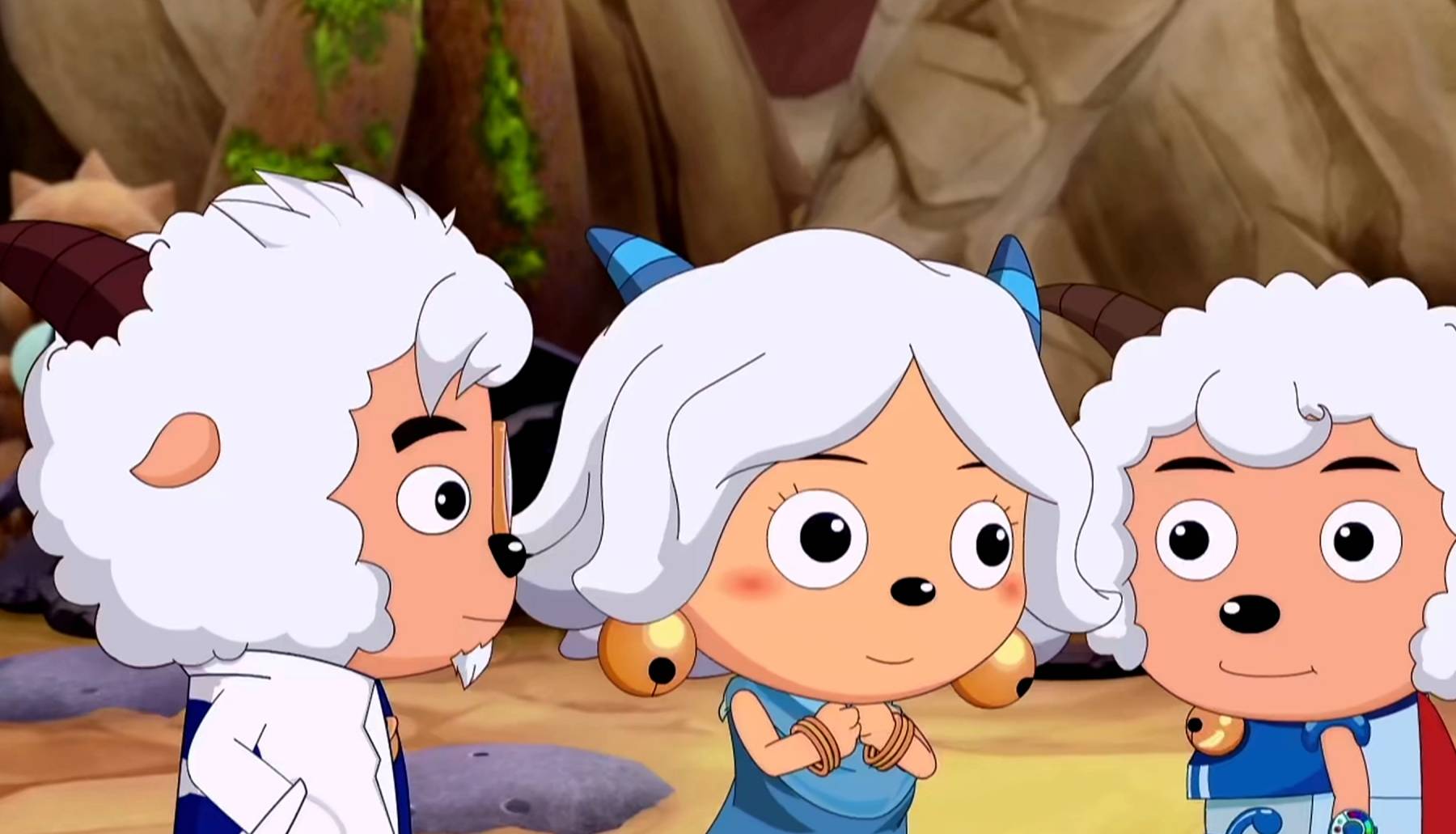 喜羊羊:青青草原上的爱情每每不同,美羊羊的心上人是谁存在争议_灰太