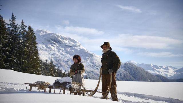 绝美的景色配上海蒂的美好心灵,天人合一的画面在电影中比比皆是.