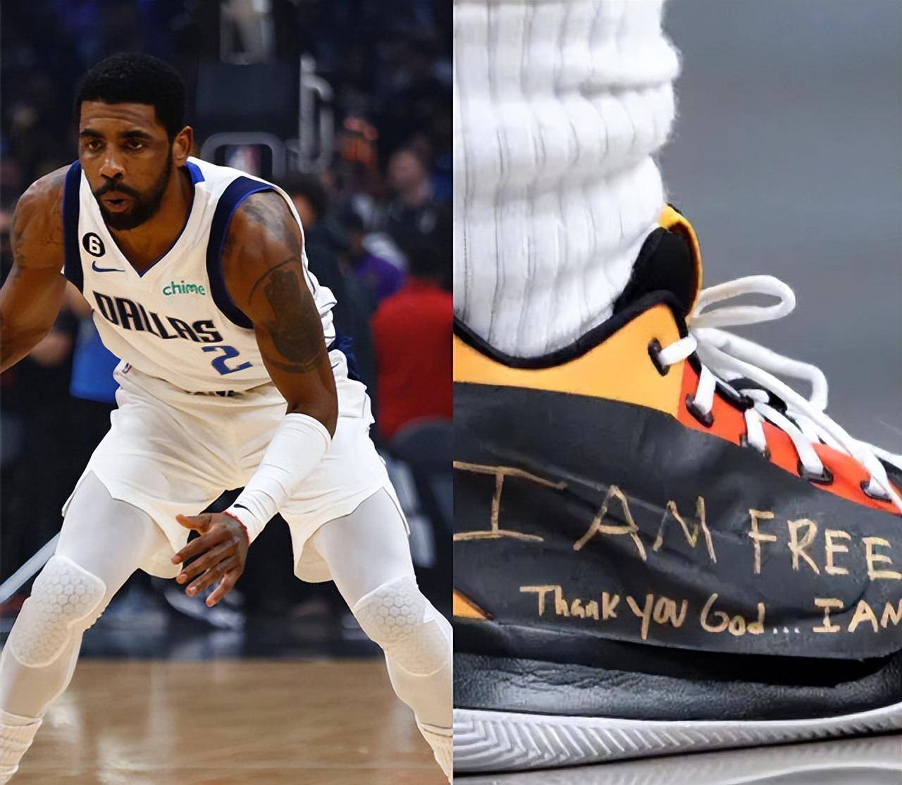 穿上国产品牌,亲自上脚展示,欧文距离球鞋新代言,就差官宣了