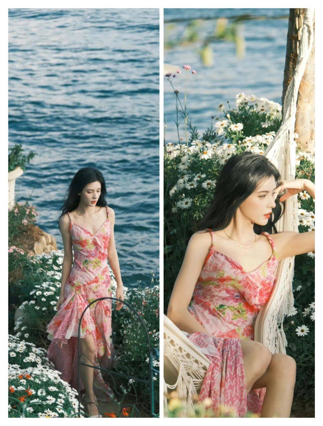 花纹裙装穿搭,江疏影,刘诗诗,姚晨,宋佳,张予曦,赵露思,活力也优雅