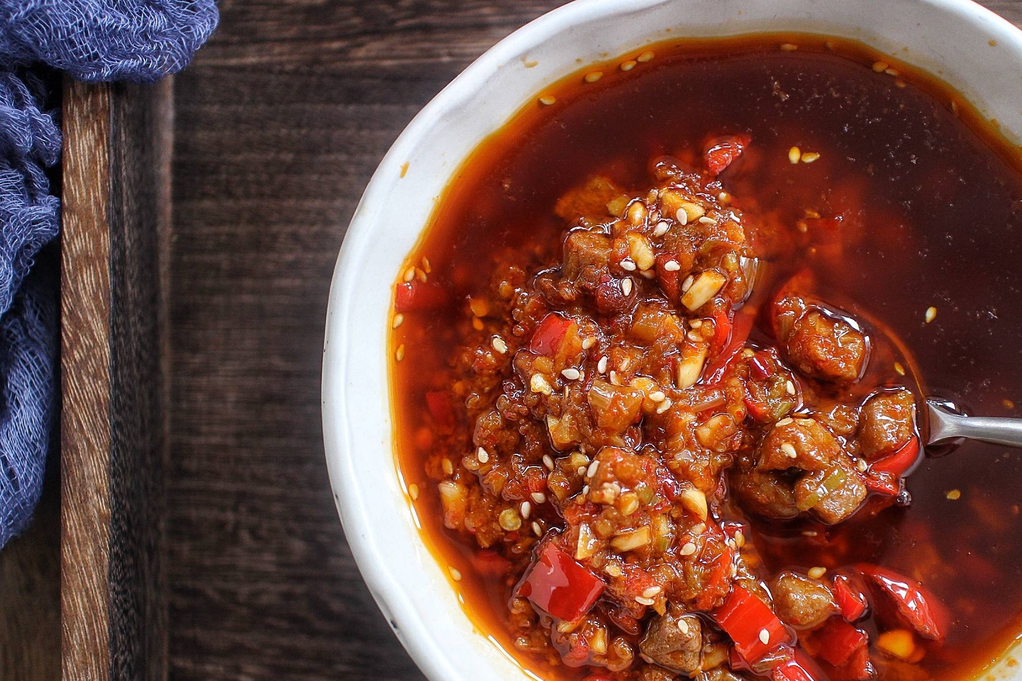 香辣牛肉酱要想做的好吃,你得往这看,老妈秘制配方首次大公开_因为_关