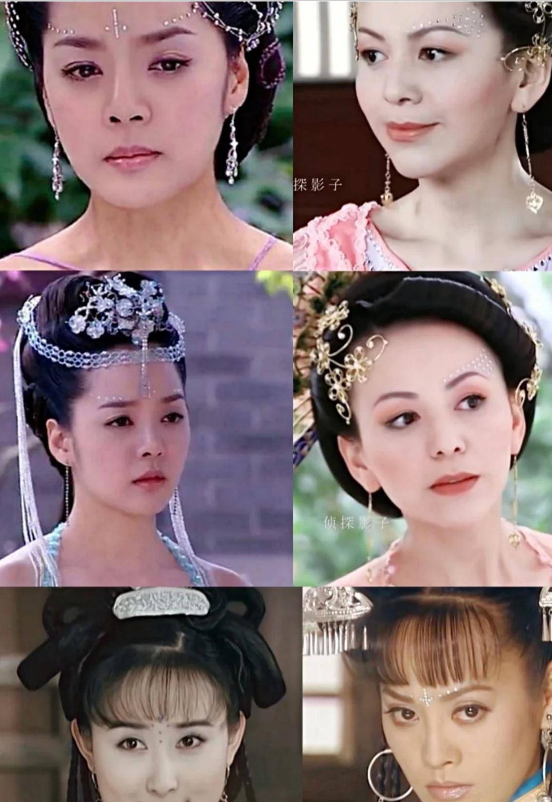 古装剧造型大对比,以前的有多美现在的就有多敷衍_仙女_电视剧_西游记